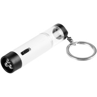 Брелок-фонарик на ключи Lantern Ray, белый с черным