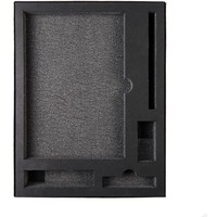Коробка "Tower", сливбокс, размер 20*29*4.5 см, картон черный,300 гр. ложемент изолон