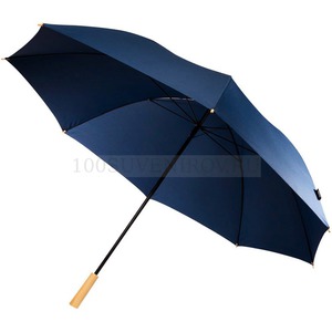 Фото Большой зонт-трость ROMEE для гольфа, рассчитан на 2 человек, d130 х 97 см «Avenue» (темно-синий)