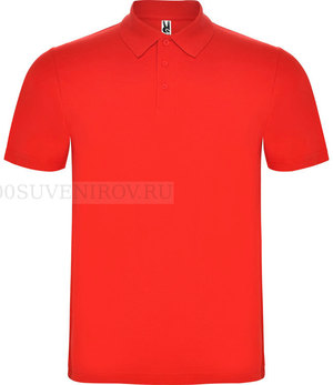 Фото Рубашка поло Austral мужская «Roly» (красный) S