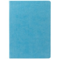 Картинка Ежедневник New latte, недатированный, голубой, люксовый бренд Инспире