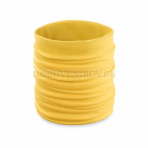 Фото Шарф-бандана HAPPY TUBE, универсальный размер, желтый, полиэстер