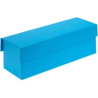 Изображение Коробка под бутылку Color Jacket, голубая от известного бренда Сделано в России