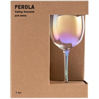 Набор для воды из 2 бокалов для красного вина Perola