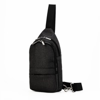 Курьерская сумка на плечо CORE, тёмно-серый, 100% полиэстер