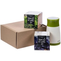 Подарочный набор SpiceMaker с пряными травами: мельница для зелени, наборы для выращивания - базилик и мелисса