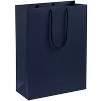 Пакет упаковочный бумажный Porta XL, темно-синий