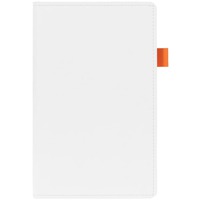 Изображение Ежедневник White Shall, недатированный, белый с оранжевым