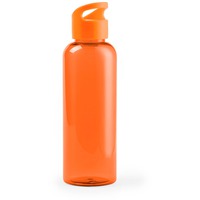 Бутылка для воды LIQUID, 500 мл; 22х6,5см, оранжевый, пластик rPET