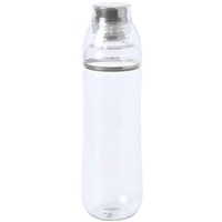 Фотка Бутылка для воды FIT, 700 мл; 24,5х7,4см, прозрачный с серым, пластик rPET