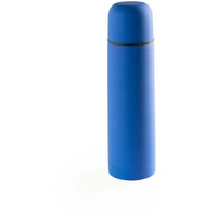 Термос SOFT, 500 мл; синий; нержавеющая сталь с прорезиненным покрытием