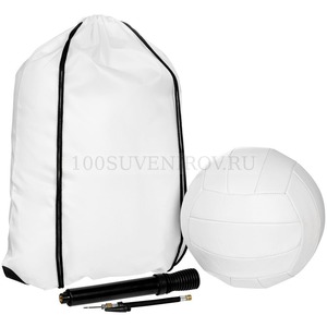 Фото Спортивный набор ACE в рюкзаке с волейбольным мячом. В наборе: мяч волейбольный (размер 5), насос, рюкзак. 