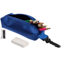 Набор Hobby для рисования с цветными карандашами, ластиком и точилкой, синий, уценка (Причина уценки: темные вкрапления на карандашах)