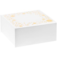 Коробка Frosto для новогодних подарков, M, белая