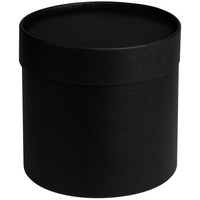 Картинка Круглая коробка Circa S, черная от популярного бренда Сделано в России