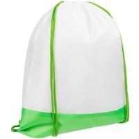 Изображение Рюкзак детский Classna, белый с зеленым, дорогой бренд Molti