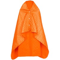 Плед-пончо для пикника SnapCoat, оранжевый и подстилка мягкая