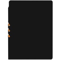Фотография Ежедневник Flexpen Soft Touch, недатированный, черный с оранжевым