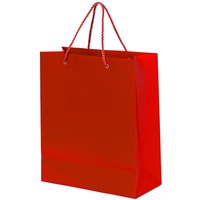 Пакет подарочный GLAM 27х12х32  см, красный