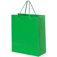 Пакет подарочный GLAM 27х12х32  см, зелёный