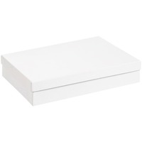 Изображение Коробка Giftbox, белая, люксовый бренд Сделано в России