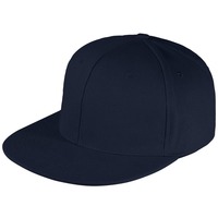 Изображение Бейсболка Snapback с прямым козырьком, темно-синяя, бренд Молти