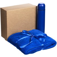 Набор REST RIGHT: термос на 1 л., мягкий плед из флиса в подарочной коробке. 
