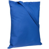 Холщовая сумка - шоппер Basic 105, 38х42 см, ярко-синяя