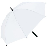 Изображение Большой фирменный зонт-трость SHELTER с системой защиты от ветра, d130 х 105 см, в сложенном виде 4,8 х 4,8 х 105 см. Места для нанесения логотипа - клинья, хлястик. 