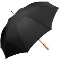 Фирменный бамбуковый зонт-трость Okobrella, d112 x 88 см. Защита от ветра.