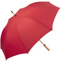Картинка Фирменный бамбуковый зонт-трость Okobrella, d112 x 88 см. Защита от ветра. 