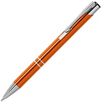 Металлическая шариковая ручка LEGEND, эффектная серебристая гравировка логотипа, d1 х 13,7 см.