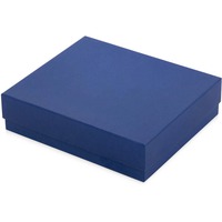 Подарочная коробка крышка-дно Obsidian L под тиснение логотипа, 24,3 х 20,3 х 6,3 см, внутренний размер 23,9 х 19,9 см 