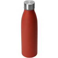 Картинка Фирменная бутылка RELY для воды из нержавеющей стали под гравировку и цветную печать, 650 мл, d6,8 х 24 см от производителя Waterline