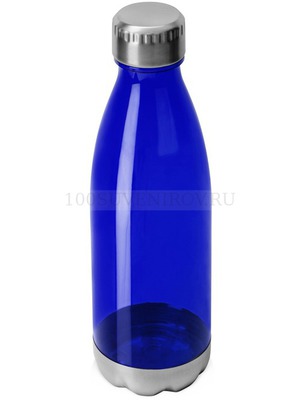 Фото Бутылка для воды COGY, тритан, сталь, под нанесение логотипа, 700 мл, d7,3 х 26 см (синий)