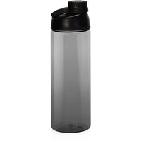 Спортивная бутылка для воды с держателем BIGGY большого объема под круговую печать логотипа, 1000 мл, d7,8 х 26 см, черный