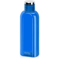 Прямоугольная герметичная бутылка для воды FLIP SIDE, тритан, 700 мл., 8,25 х 5,7 х 24 см. Предусмотрено нанесение логотипа.