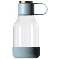 Бутылка для воды 2-в-1 Dog Bowl Bottle со съемной миской для питомцев, тритан, 1500 мл. 13,33 х 11,4 х 24 см. Предусмотрено нанесение логотипа.