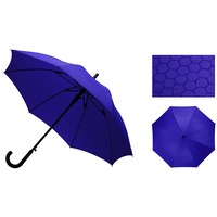 Зонт-трость полуавтомат WETTY с проявляющимся рисунком. защита антивинд, ручка софт-тач, стержень из металла. d101 х 85 см, в сложенном виде 85 х 11 х 4 см