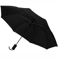 Складной зонт FLICK в чехле, полуавтомат, ручка - софт-тач, d106 х 55 см, в сложенном виде d4,5 х 39 см