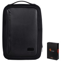 Изображение Фирменный каркасный бизнес-рюкзак TOFF с отделением для ноутбука, диагональ 15,6, 29 х 11 х 42 см 