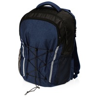 Картинка Легкий туристический рюкзак OUTDOOR со светоотражающей полосой с отделением для ноутбука 15 под нанесение логотипа, 25 л., макс.нагрузка 12 кг., 51 х 34 х 16,5 см