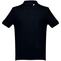 Изображение Рубашка поло мужская Adam, темно-синяя S от производителя TH Clothes