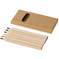 Набор для рисования CAPTURE из 6 цветных карандашей, 4,6 х 9 х 0,9 см. Полчаса спокойствия)