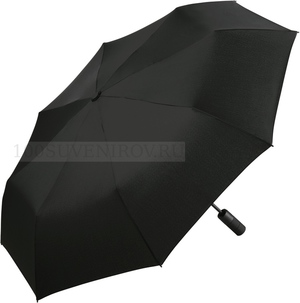 Фото Фирменный складной зонт-автомат PROFILE, d97 х 31 см «FARE» (черный)