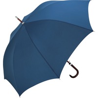 Фирменный зонт-трость DANDY с деревянной ручкой и большим куполом, d120 х 100 см, темно-синий navy