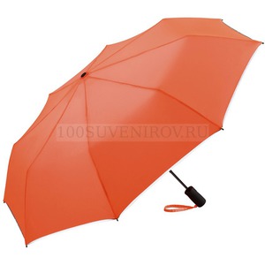Фото Фирменный складной зонт POCKET PLUS полуавтомат, d100 х 31 см, антивинд «FARE» (оранжевый)