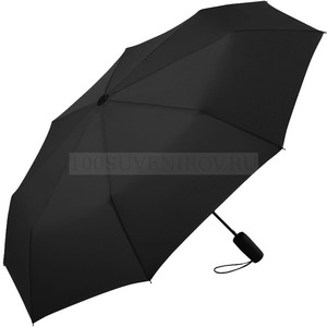 Фото Фирменный складной зонт POCKY под сублимацию с системой защиты от ветра, автомат, d97 х 57 см, в сложенном виде d5,7 х 30 см. «FARE» (черный)