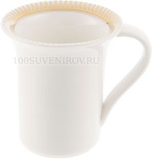 Фото Кофейная чашка КОРОЛЕВСКОЕ УТРО с золотым кантон, 40мл. 
