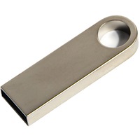 USB flash-карта SMART (8Гб), серебристая, 3,9х1,2х0,4 см, металл